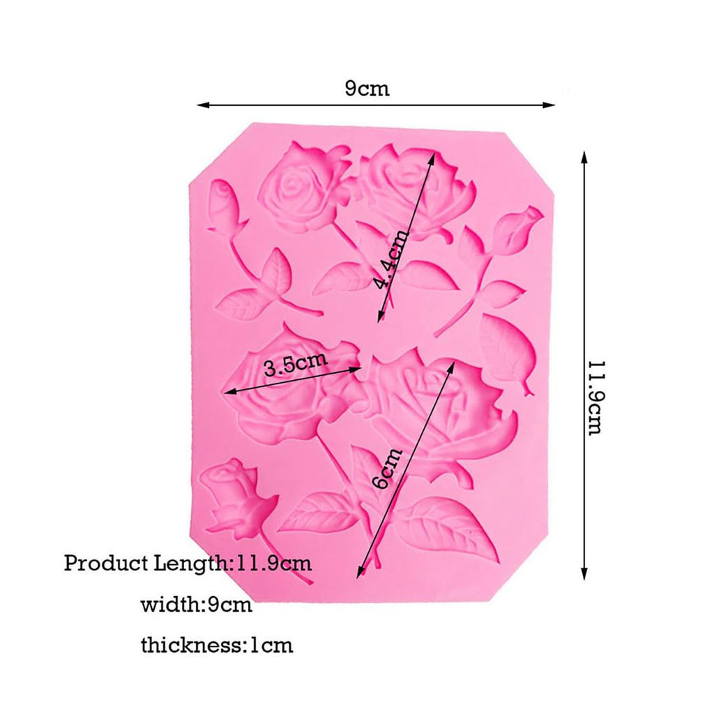 Big Rose Sun Flower Molds DIY Handmade Baking Tools Cake Decorating for Party   Birthday Gift