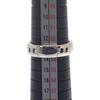 HERMES  #13(JP Size)  ring K18 white gold mens