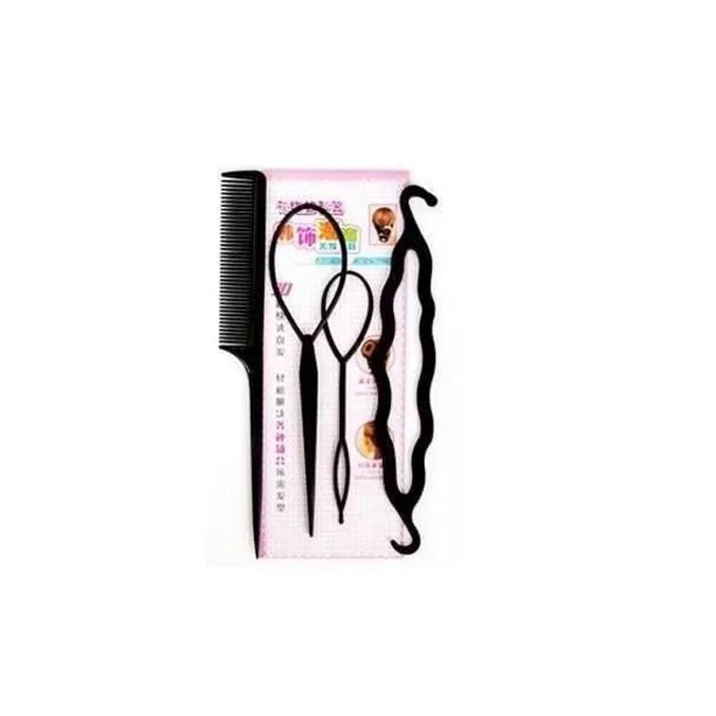 1/2/3set Weave Hair Clip Twist Hair Roller Hair Accessories Hair Braiding Tools Hair Dispenser Pull Hair Needle Hair Braider Kit