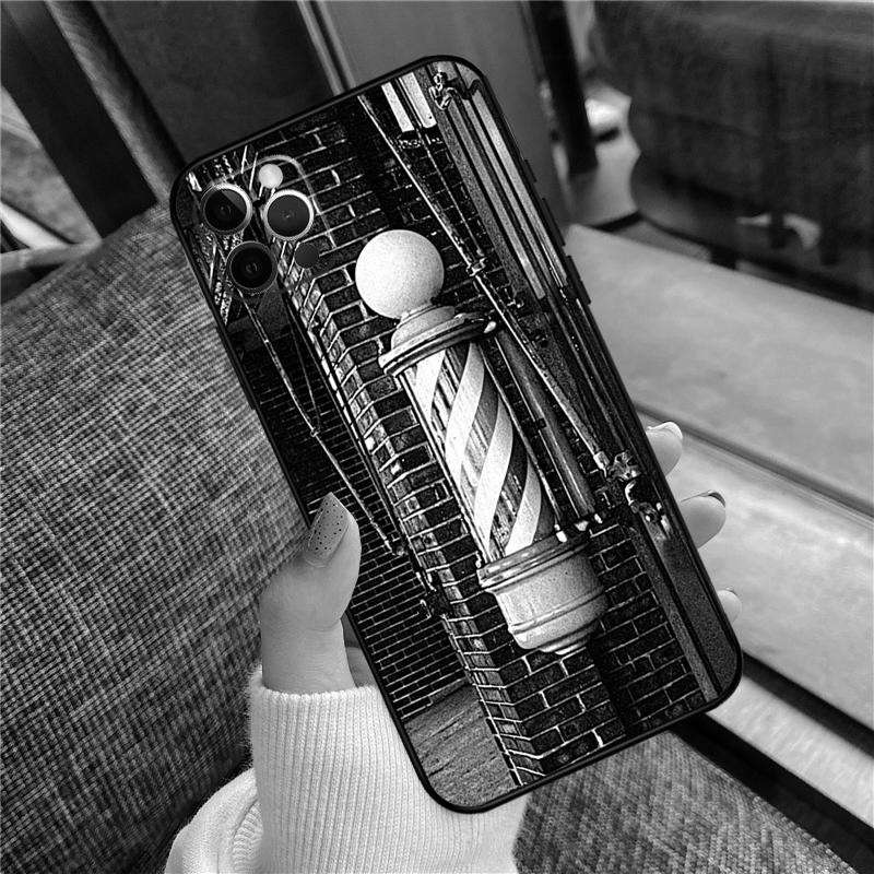 Barber Hair Stylist Phone Case For iPhone 16 15 14 12 11 13 Pro Max 12 13 mini XR 15 16 Plus 16e Cover Shell