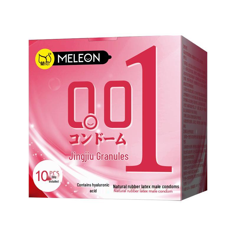 Secret Love Delay King Ribbed Condoms – Long-Lasting, Large Particle, Cat Tongue Texture