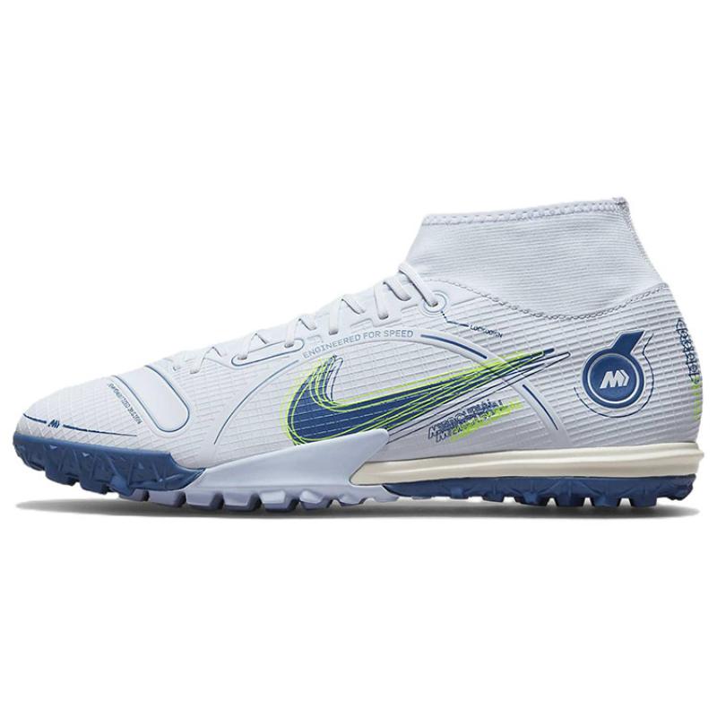 

Nike Mercurial Superfly 8 Academy Tf Grey Light Marine Sneakers DJ2878-054 45
