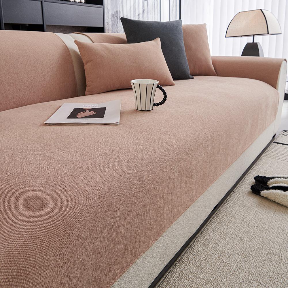Waterproof Urine-Proof Chenier Sofa Cushion  New Four-Season Universal High-End Non-Slip Sofa Cushion