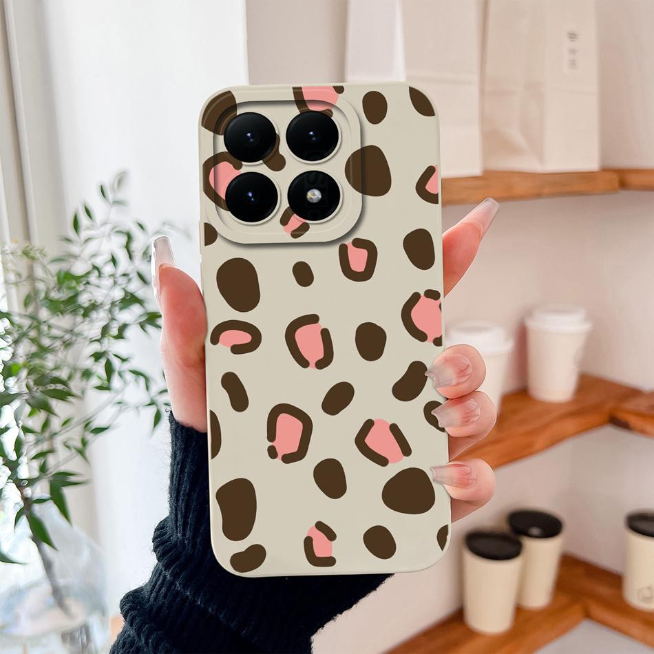 For Xiaomi 15T Pro Case For Xiaomi 17 Pro Max Cartoon Phone Back Cover Full Protection Soft Liquid Silicone Shockproof Bumper