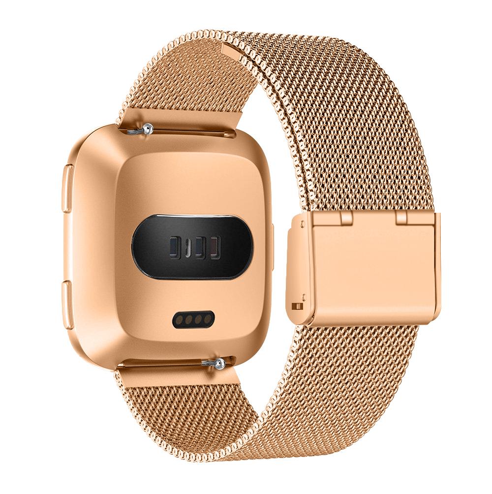 Luxury Milanese Band for Fitbit Versa/Versa 2/Versa Lite,Stainless Steel Watch Strap Replacement