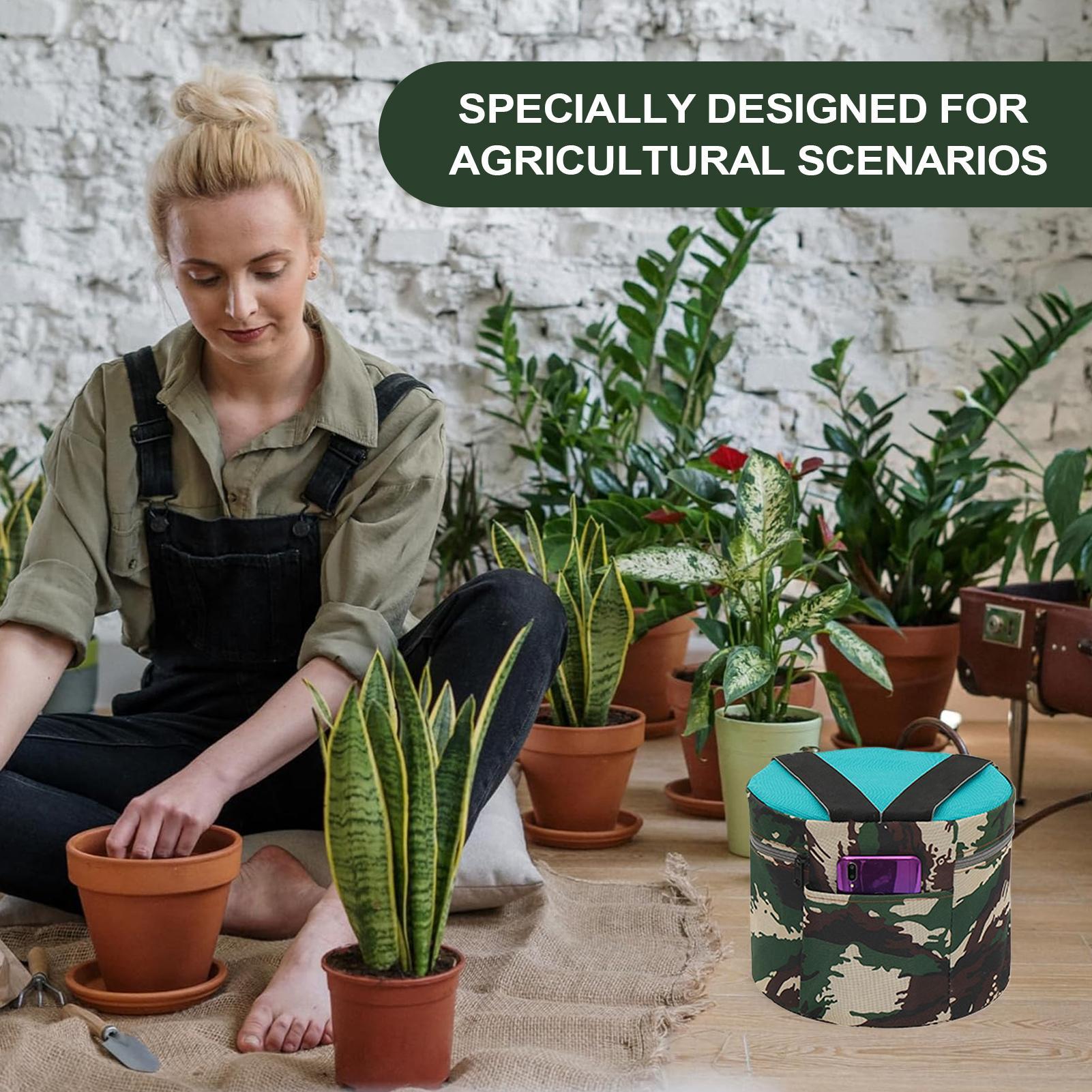 

Портативный стул-табурет Мобильный рабочий стул Носимое пенополиуретановое рабочее сиденье Сельскохозяйственный вспомогательный стул Для садоводства Двора Кемпинга CHINA