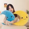Gemütliches Weiches Mondkissen Plüschkissen Für Kinder Mit Niedlichem Tierdesign Ideal Für Sofa Oder Bett
