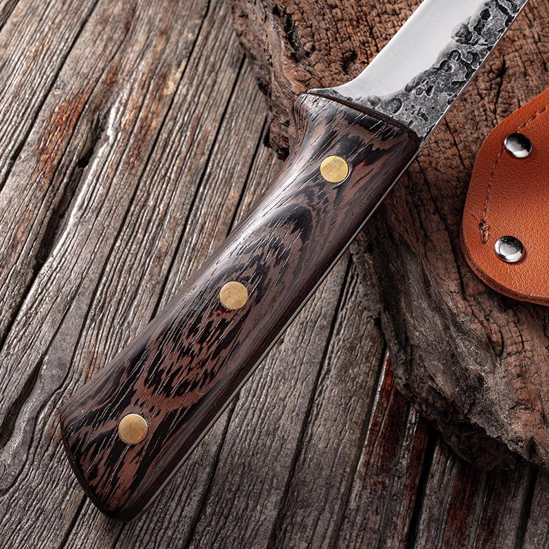 Knife Kitchen Knife Stainless Steel Meat Cleaver Fruit Knife Butcher Knife Outdoor Portable Camping Knife