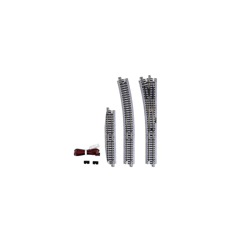 KATO N gauge electric turnout #4, left, 20-220, model railway supplies
