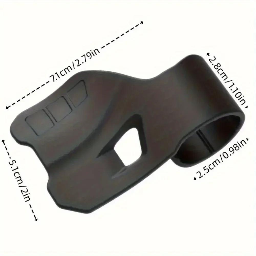 Silicone Motorcycle Grip Armrest - Non-Slip Throttle Lock & Cruise Control for Bike/ATV/Adventure Bikes