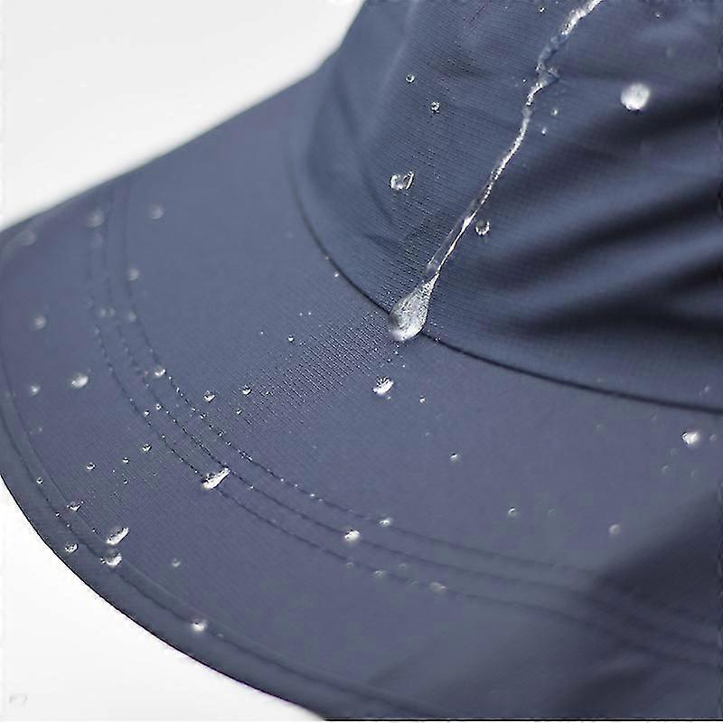 Men's Beach Sun Protection Surfing Hat With Hard Front Brim Hat Sun Protection Breathable Hat