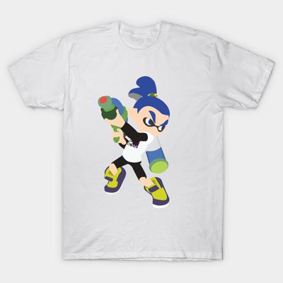 T-shirt Dames Heren Inkling Harajuku Print Kawaii T-shirt Zomer Korte Mouw Dames T-shirt Top Tee