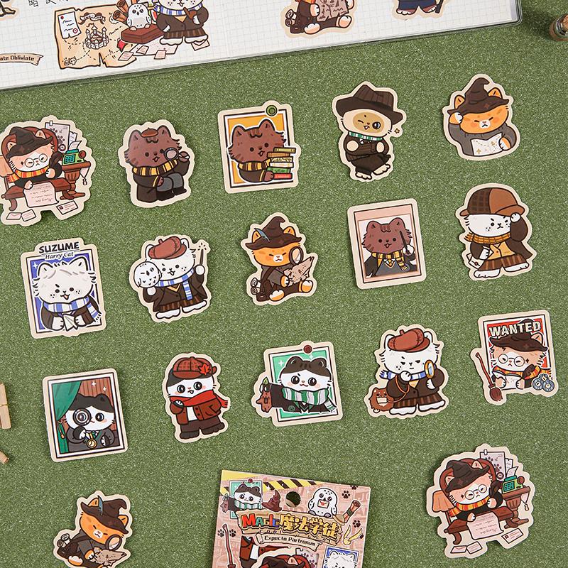 30 pcs/pack Cute Cartoon Stickers DIY Deco Scrapbooking Collage Junk Journal Creative Korea Stationery Craft Supplies