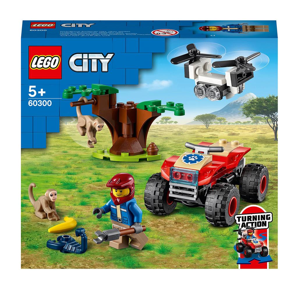 LEGO City Animal Rescue Buggy 60300, Toy Animals, Boys and Girls, Ages 5 and Up