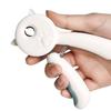 Pet Nail Clipper Cute Splashproof Stainless Steel Universal Dog Claw Trimmer with File for Cats and