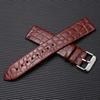 Handmade American Alligator Strap, 19 20 21 22MM Black Soft Genuine Leather Watchband Vintage Men's Bracelet Premium Leather