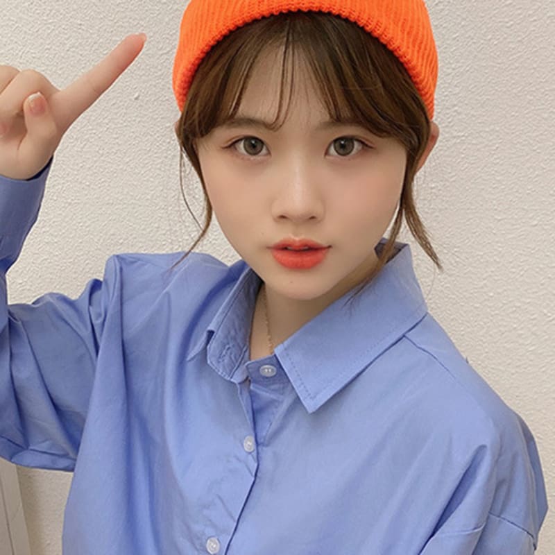 LOOKING4U On the Moment Original Signature Label Hairband C5 Orange