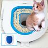 Type Universal Plastic Pet Accessories Cat Toilet Trainer Cat Litter Box Mat Toilet Training Seat