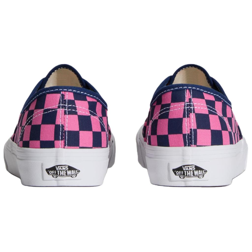 Vans Tênis de Skate Autênticos Confortáveis de Cano Baixo Unissex Rosa Azul VN000EAD1VZ