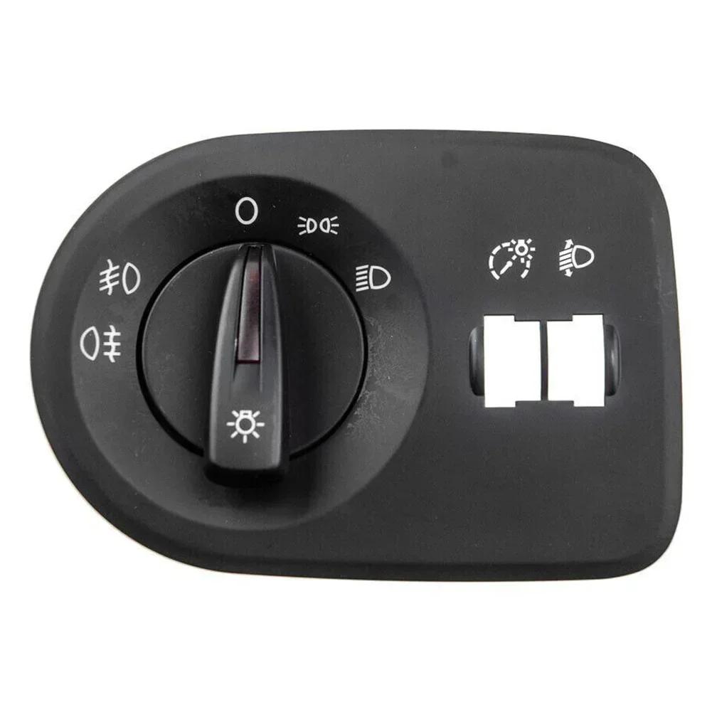 Black Color Fog Light Switch Car Headlight Control Anti-corrosion Easy To Use High-quality Materials Quick Installation