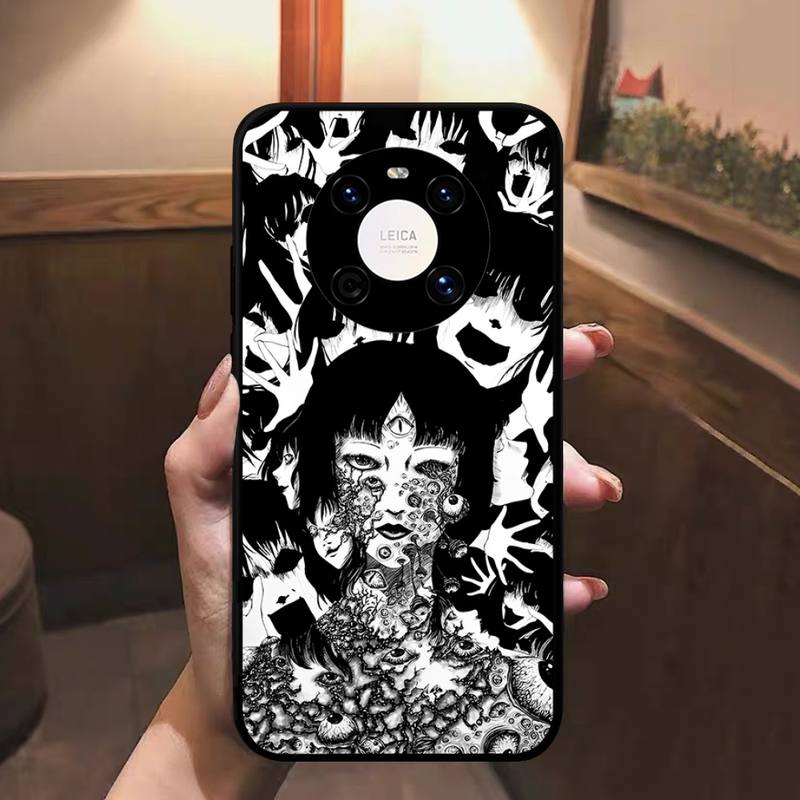 

Чехол для телефона Junji Ito Terror Horror Anime для Huawei Nova 7 Se 5 3i 3e 3 2 5i Mate 10 20 Lite 30 40 Pro 20x9 Huawei NOVA7Pro