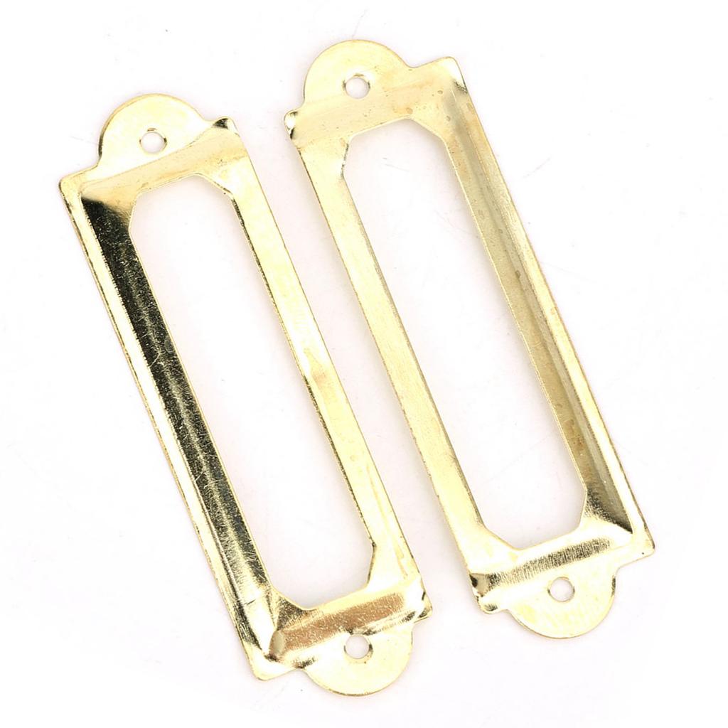 20 Pcs Drawer Label Brand Students DIY Retro Drawer Signs Shelf Note Accessory