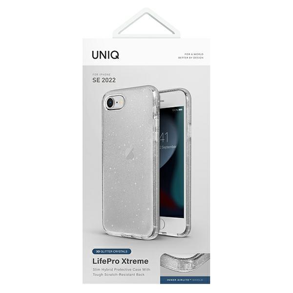 Etui Do iPhone SE 2022 UNIQ LifePro Xtreme Przezroczyste