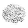 500Pcs Round Acrylic Single Letter Beads A Z White Beads DIY Bracelet Necklace Accessories