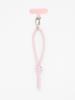 Woven Leather Pendant Keyring & Bag Accessory