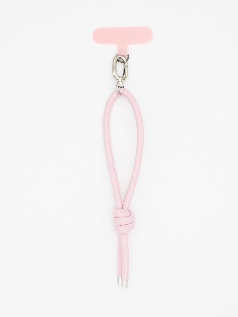 Woven Leather Pendant Keyring & Bag Accessory