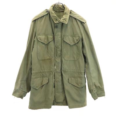 US ARMY 60'erne 70'erne Vintage DSA M65 Militærjakke oliven Herre Brugt
