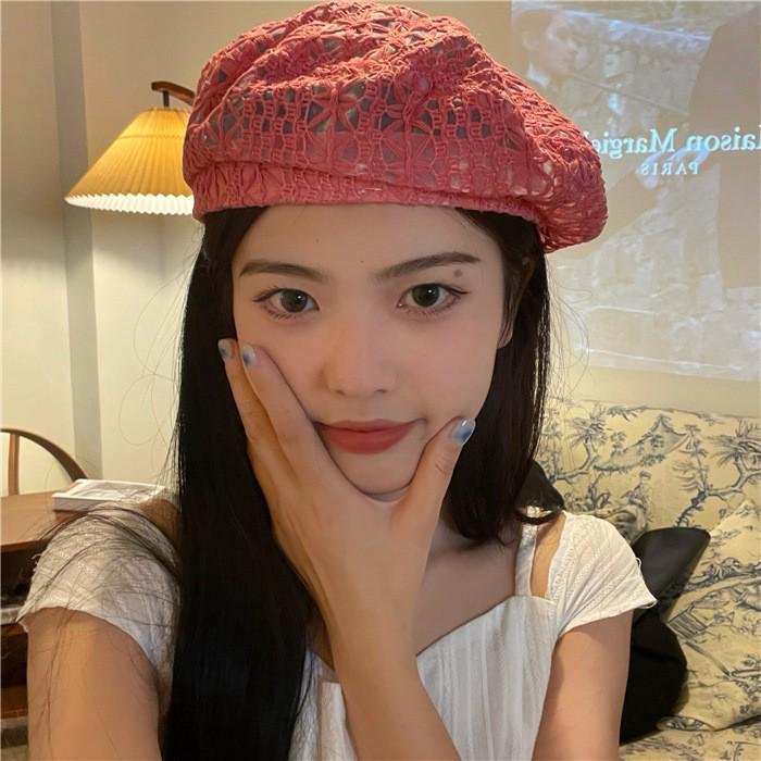 Women's Korean Lace Beret: Breathable, Versatile, Fashionable Summer Hat