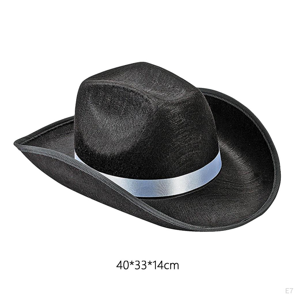 Cowboy Hat Cowgirl Hats Costume Accessories Decor Headwear Dress Sun Jazz for Bridesmaid Men