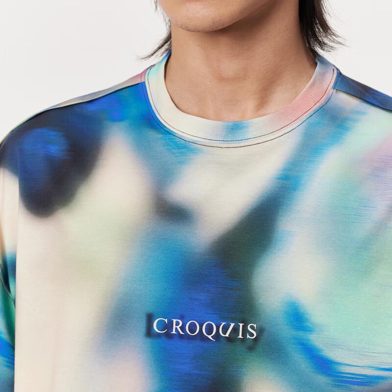 CROQUIS Men's 2024 Summer Short Sleeve T-Shirt