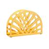 Non-slip Bottom Iron Art Paper Towel Holder Hollow Desktop Tissue Stand  Home