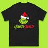 Grinch Squad Face Christmas Mens T Shirt Womens Tops Tees