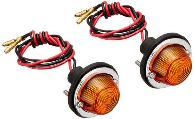 Kijima 219-5060 Lâmpada de Pisca de Motocicleta DUT Carenagem Âmbar, 12v10w, Conjunto de 2