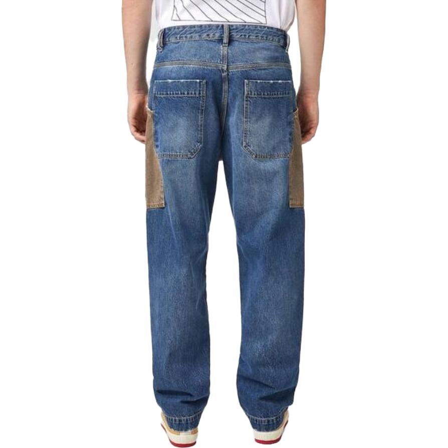 DIESEL Jeans Men's Blue Moderate Straight Fit Pants A031000GCAY