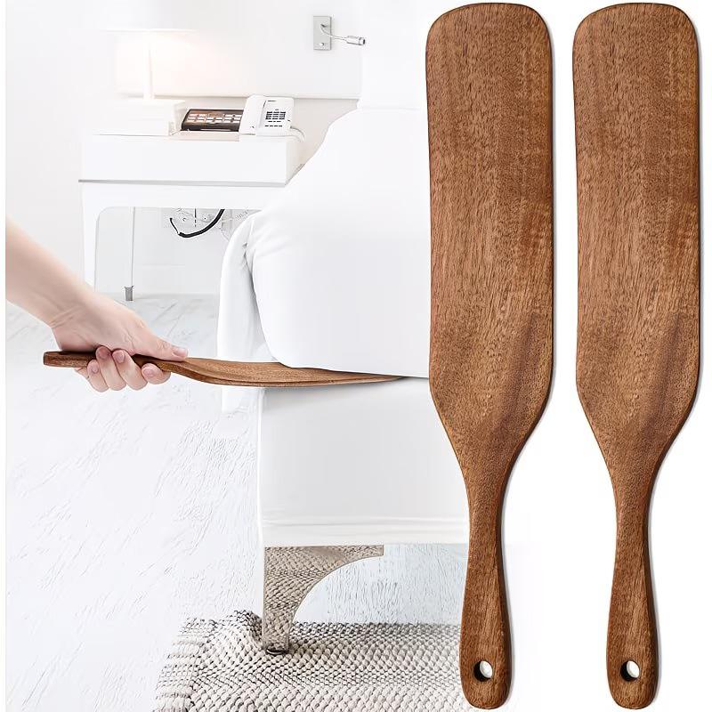 1/2 Pezzi Sollevatore Materasso in Legno Per Cambiare Lenzuola e Grembiuli Strumento per Infilare la Gonna del Letto Proteggi Schiena e Mani Strumento per le Faccende Domestiche