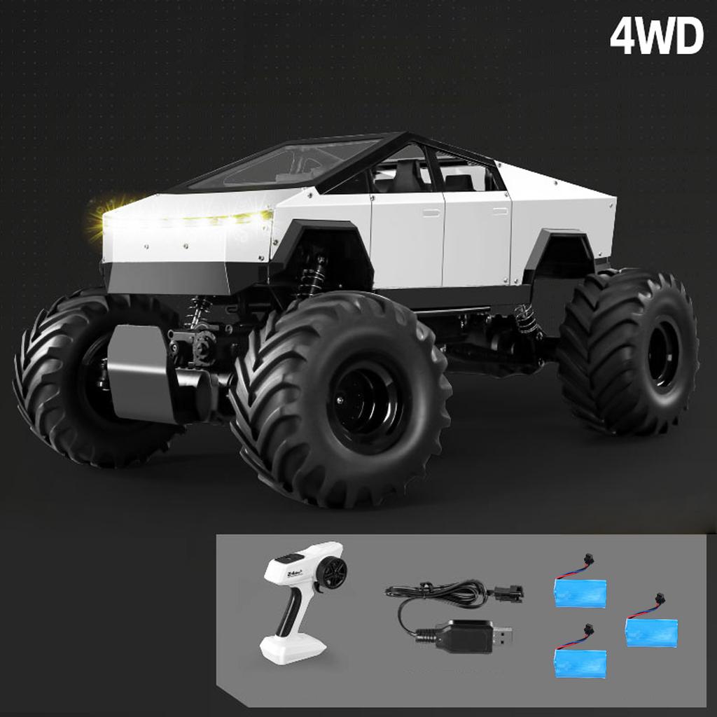 Auto na dálkové ovládání Velká velikost 45 cm 1/8 2,4 GHz Nákladní auto na dálkové ovládání Terénní auto Vozidlo 4WD Slitina