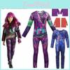 Descendants 3 Mal und Audrey Cosplay Kostüm für Kinder Perfekt für Halloween-Partys