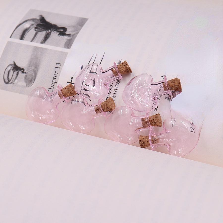 Doplňky pro kutily Ručně vyrobený materiál Příslušenství Skleněná láhev na přání Driftovací láhev s dřevěnou zátkou Kreativní driftovací láhev