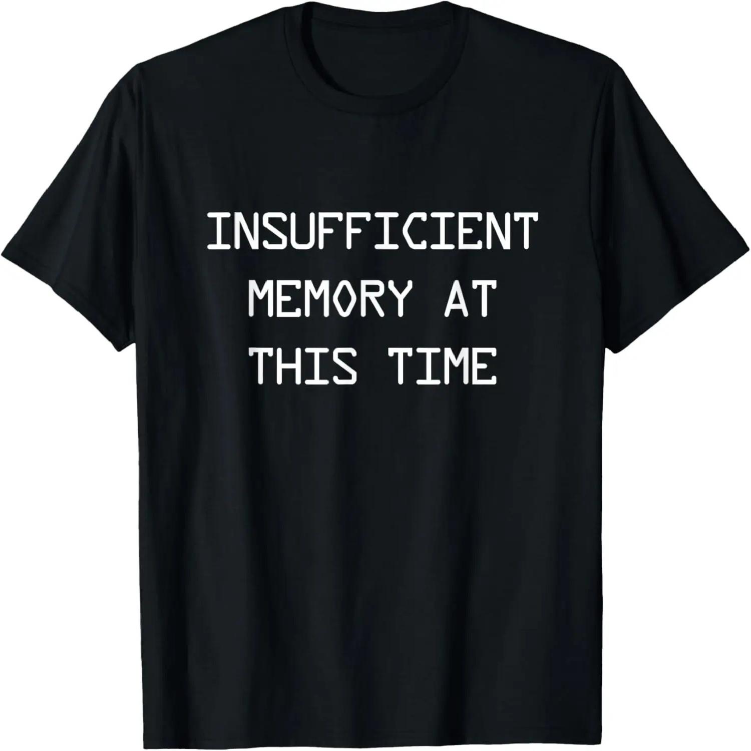 Insufficient memory at this time t-shirt XXXXXL разноцветный
