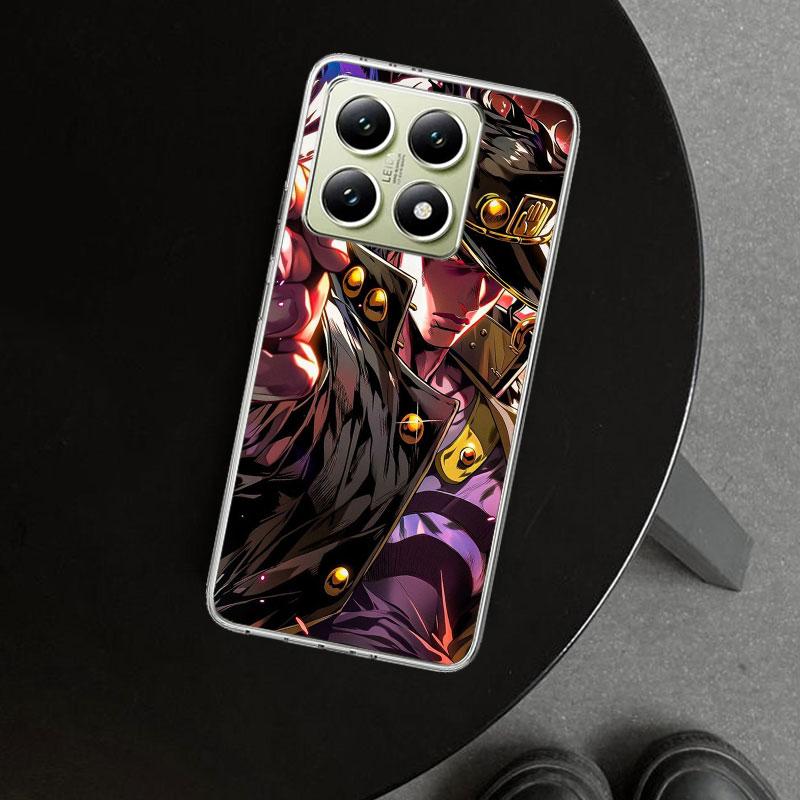 JoJo's Bizarre Adventure Kujo Jotaro Phone Case Cover for Xiaomi Redmi Note 15 14 13 12 11 Pro Plus 14S 12S 11S 11T 11E 10S 10 C
