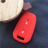 ZAD Silicone Rubber Car Key Case Cover Set Skin for TATA Vista Manza Indica CV4490 Car Accessories 2 Buttons Key Protection Fob