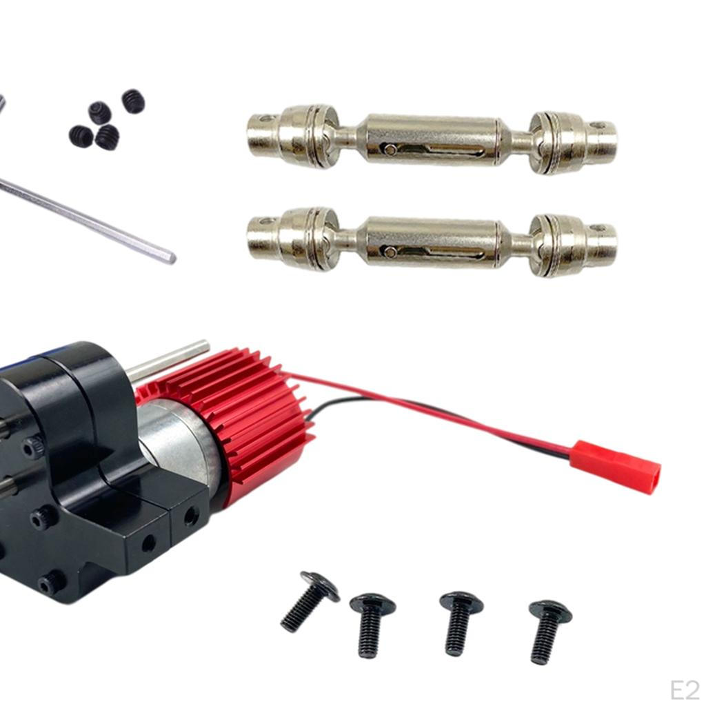 370 Brush Motor Parts for WPL B14 B24 C14 C24 MN90 RC Vehicle