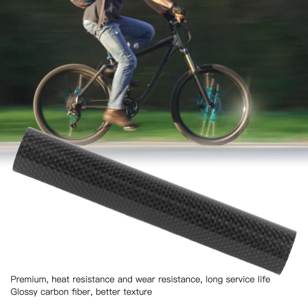 28.6mm 3K Bike Headset Spacer Glossy Carbon Fiber Mountain Bike Front Fork Stem Spacers 20cm