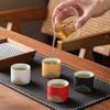 Brocade Rivers & Mountains Ceramic Tea Cup Set: Chinese Cultural Masterpieces for Tea Tasting, Gift Box Included