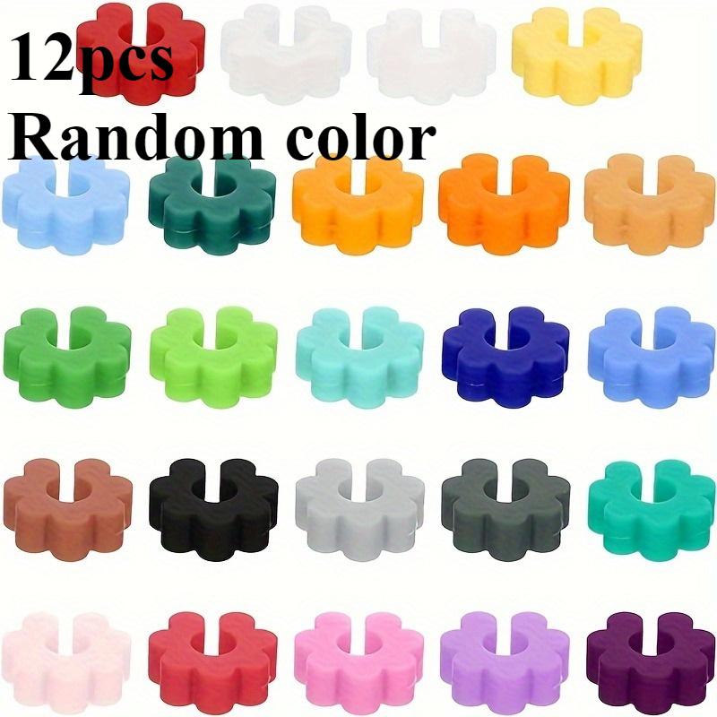 

Silicone Wine Glass Markers,Color-Coded Identification Tags for Party, Use for Wine,Beer,Cocktail Glasses-Ideal for Home and Bar