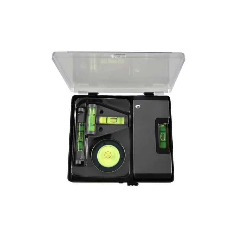 Small T-Shaped Magnetic Spirits Level Precisions Bubble Level Horizontal Bubble Measuring Tool 1 серый